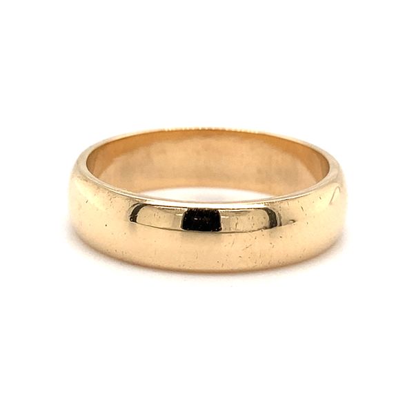 18K Yellow Gold 4.5mm Polished Band Ring Carroll / Ochs Jewelers Monroe, MI