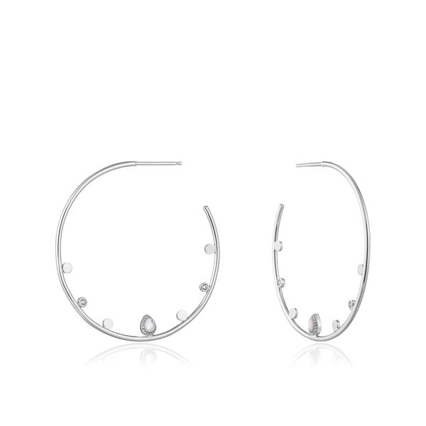 Silver Dream Open Hoop Earrings Carroll / Ochs Jewelers Monroe, MI