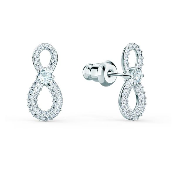 Swarovski Infinity earrings Carroll / Ochs Jewelers Monroe, MI
