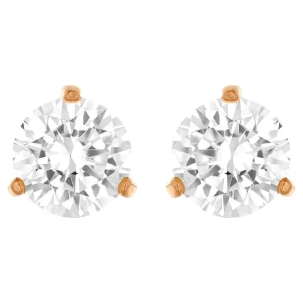 Solitaire stud earrings Carroll / Ochs Jewelers Monroe, MI
