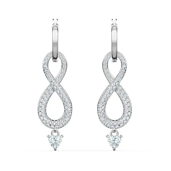 Swarovski Infinity earrings Carroll / Ochs Jewelers Monroe, MI