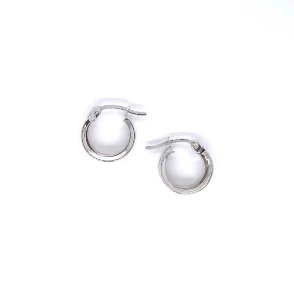 13 x 5 mm Hoop Earrings in 14 Karat Carroll / Ochs Jewelers Monroe, MI