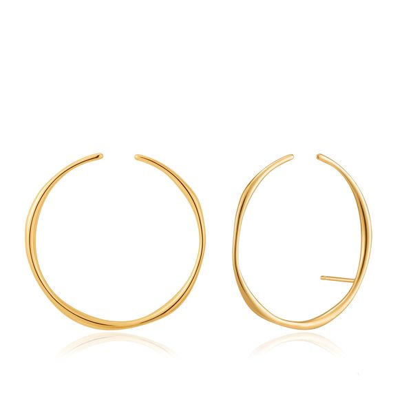 Gold Stud Hoop Ear Cuffs Carroll / Ochs Jewelers Monroe, MI