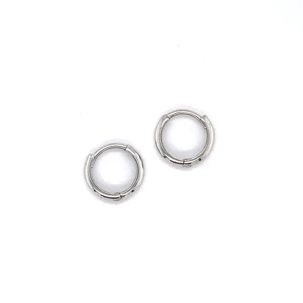 11x2 mm Huggie Hoop Earrings in 14 Karat Carroll / Ochs Jewelers Monroe, MI