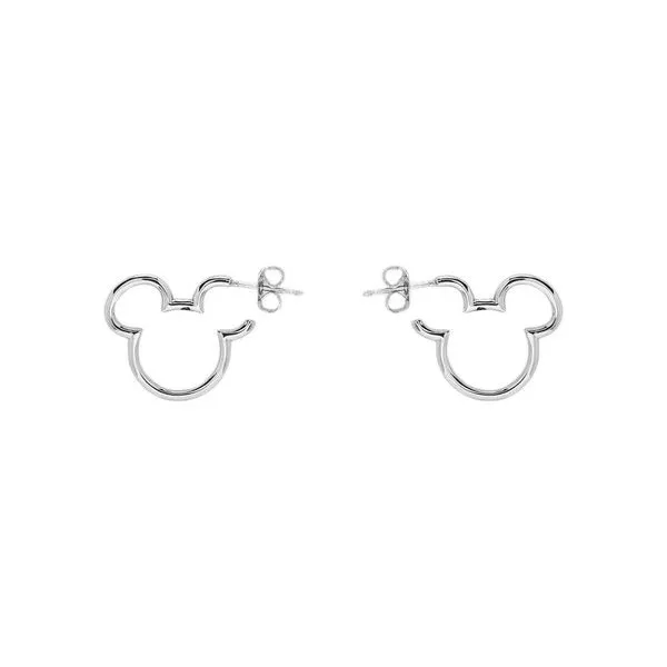 Mickey Mouse Hoop Earrings Carroll / Ochs Jewelers Monroe, MI