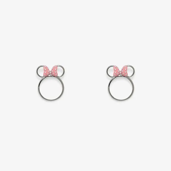 Disney Minnie Mouse Cutout Stud Earrings Carroll / Ochs Jewelers Monroe, MI