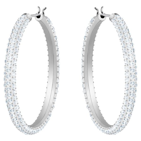 Stone hoop earrings Carroll / Ochs Jewelers Monroe, MI