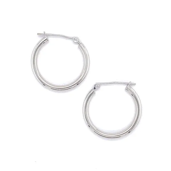 20 x 2 mm Hoop Earrings in 14 Karat Carroll / Ochs Jewelers Monroe, MI