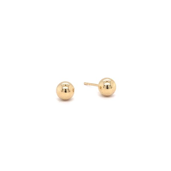 5 mm Ball Stud Earrings in 14 Karat Carroll / Ochs Jewelers Monroe, MI