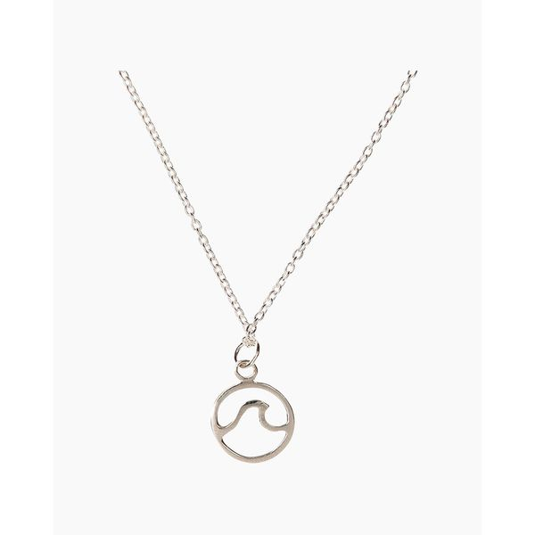 Silver Wave Necklace Carroll / Ochs Jewelers Monroe, MI