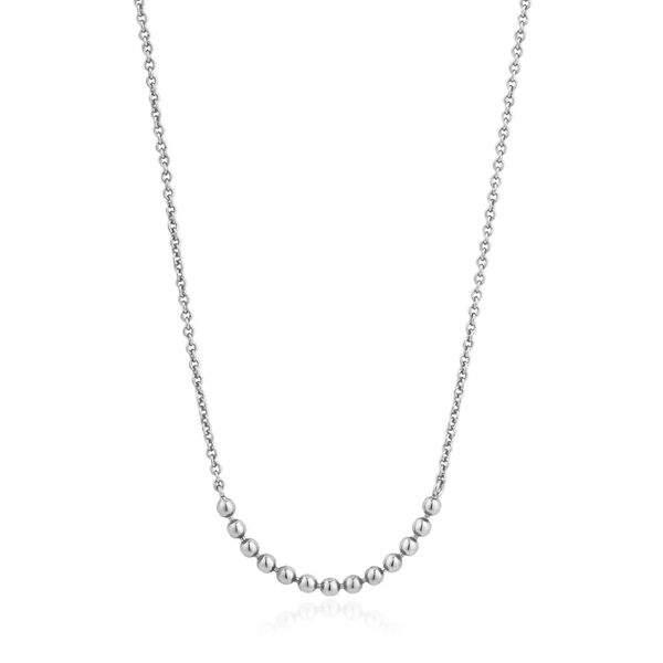 Silver Modern Multiple Balls Necklace Carroll / Ochs Jewelers Monroe, MI