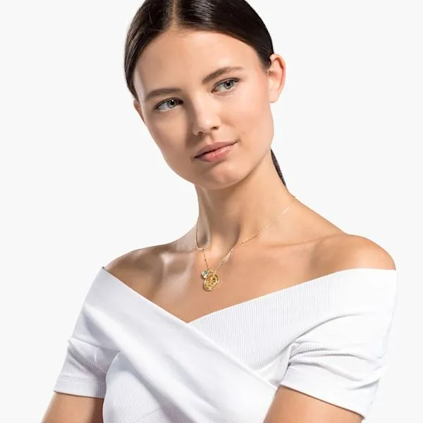 Swarovski Symbolic Lotus Pendant Image 2 Carroll / Ochs Jewelers Monroe, MI