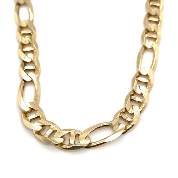 Yellow 14 Karat Figaro Chain Length 20 Carroll / Ochs Jewelers Monroe, MI