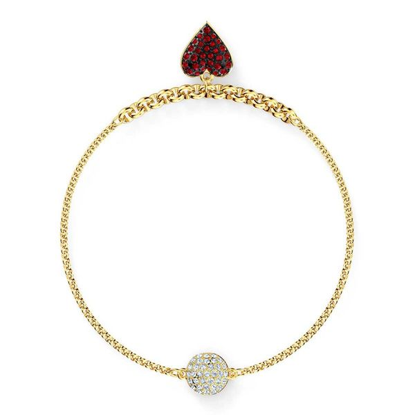 Swarovski Crystal Heart Strand Bracelet Carroll / Ochs Jewelers Monroe, MI