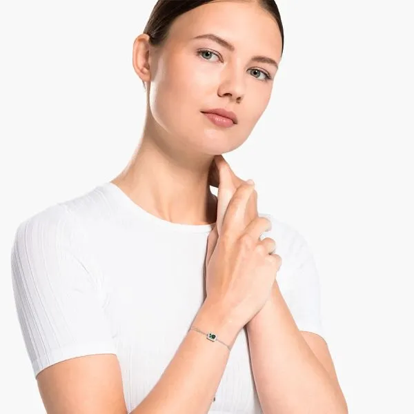 Swarovski Crystal Angelic Rectangular Bracelet Image 2 Carroll / Ochs Jewelers Monroe, MI