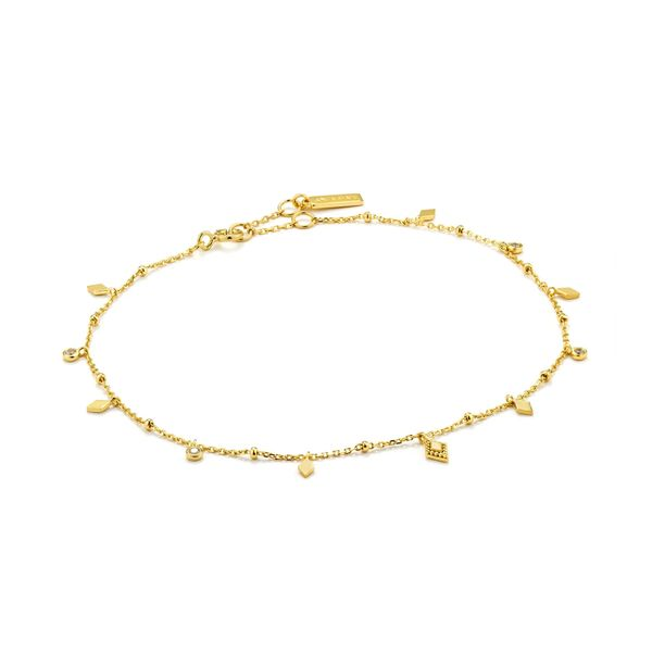 Gold Bohemia Anklet Carroll / Ochs Jewelers Monroe, MI