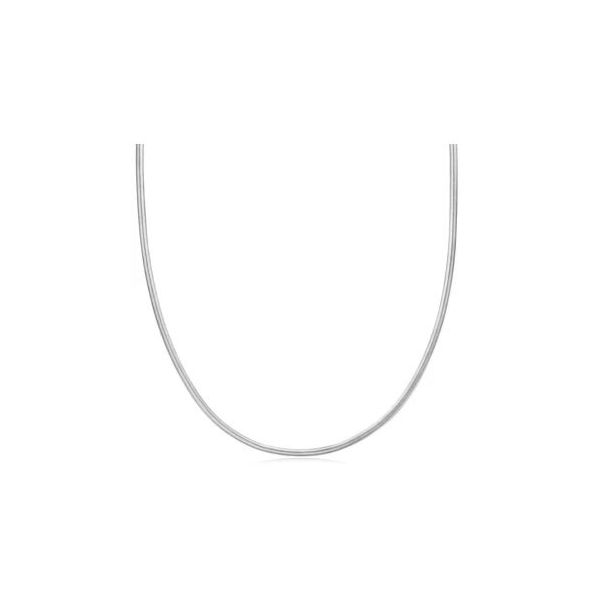 Silver Necklace Carroll / Ochs Jewelers Monroe, MI