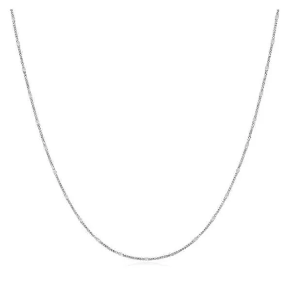 Silver Necklace Carroll / Ochs Jewelers Monroe, MI
