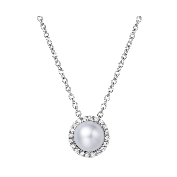 Silver Necklace Carroll / Ochs Jewelers Monroe, MI