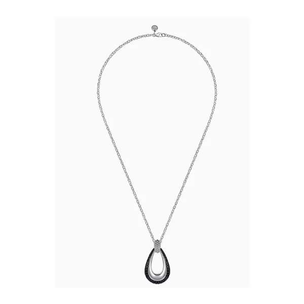 Silver Necklace Image 2 Carroll / Ochs Jewelers Monroe, MI
