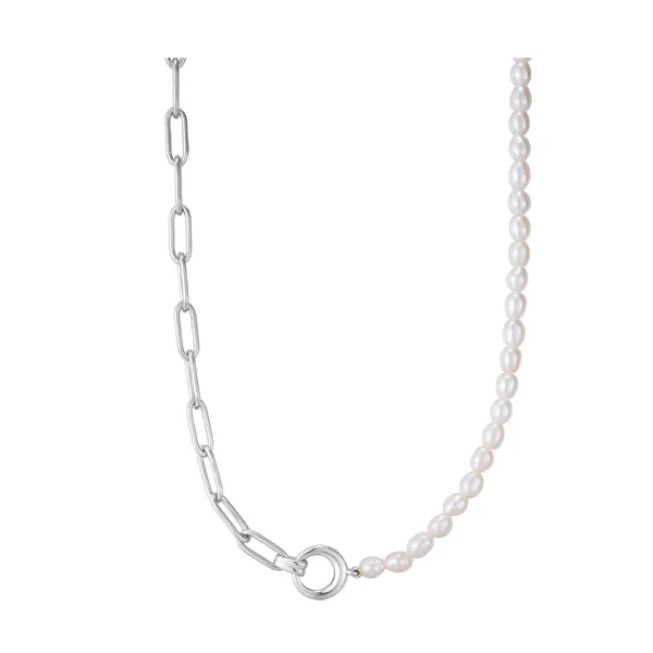 Silver Necklace Carroll / Ochs Jewelers Monroe, MI