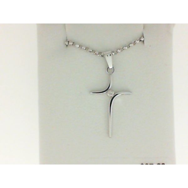 Silver Necklace Image 2 Carroll / Ochs Jewelers Monroe, MI