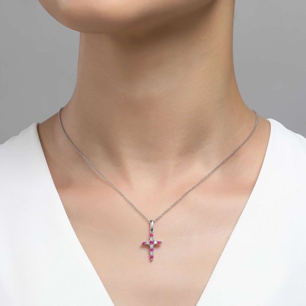 July Birthstone Necklace Image 2 Carroll / Ochs Jewelers Monroe, MI