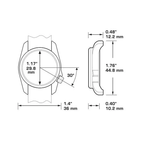 Bertucci A-1R Field Comfort Watch 10501 Image 3 Carroll / Ochs Jewelers Monroe, MI