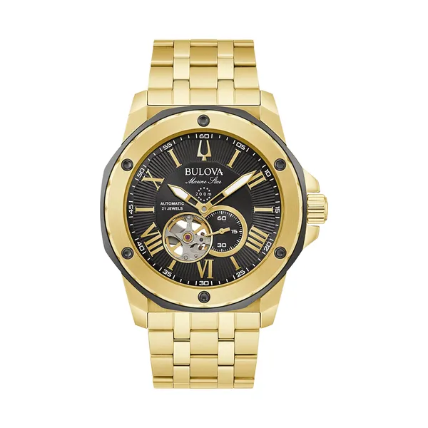 Bulova Marine Star Watch 98A273 Carroll / Ochs Jewelers Monroe, MI
