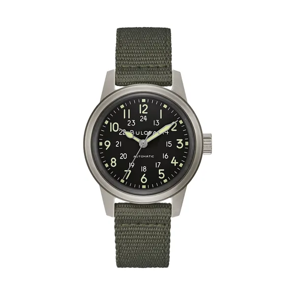 Bulova VWI Hack Watch 96A259 Carroll / Ochs Jewelers Monroe, MI