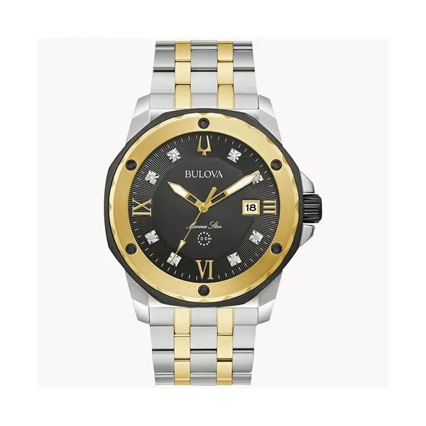 Bulova Marine Star Watch 98D175 Carroll / Ochs Jewelers Monroe, MI