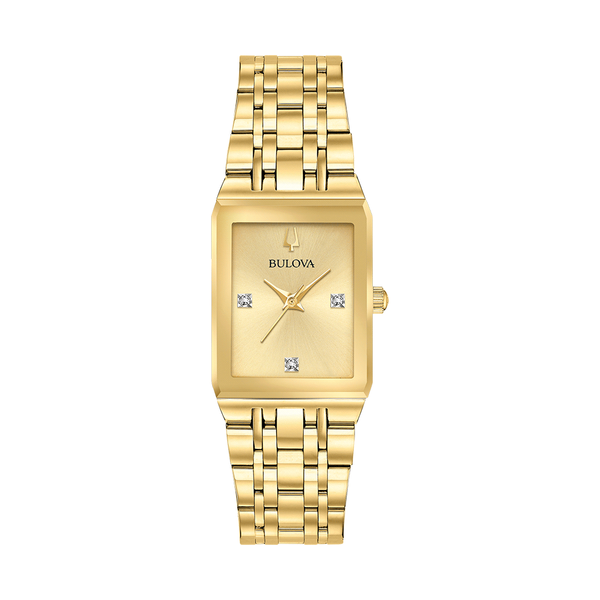 Bulova Quadra Watch 97P140 Carroll / Ochs Jewelers Monroe, MI
