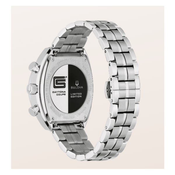 White Stainless Steel Bulova Shelby Racer Chronograph Watch Image 2 Carroll / Ochs Jewelers Monroe, MI