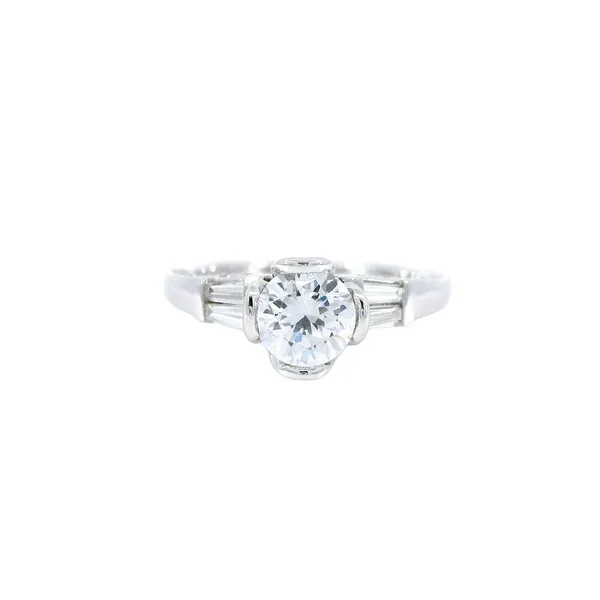 14K Gold Diamond Engagement Ring Setting Carroll's Jewelers Fort Lauderdale, FL