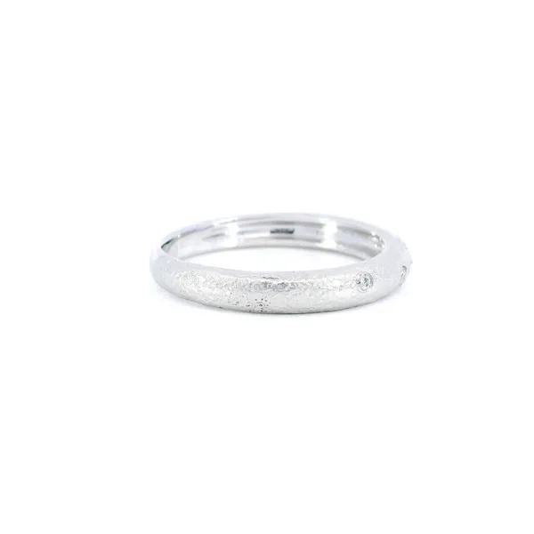 14K Gold Diamond Band Image 4 Carroll's Jewelers Fort Lauderdale, FL