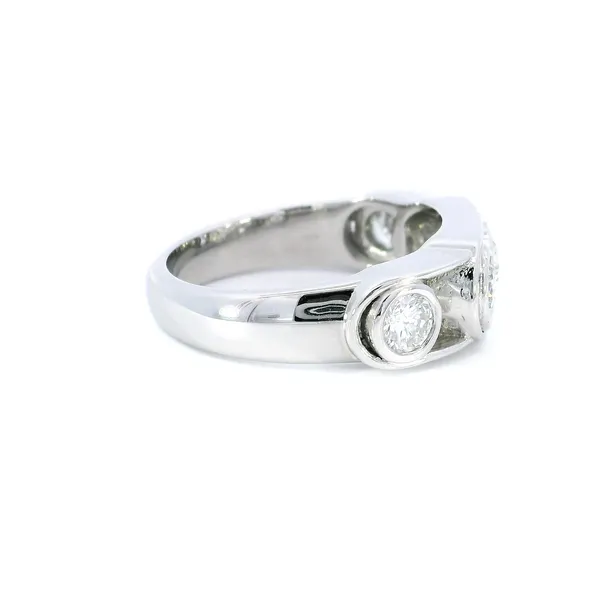 14K Gold Diamond Band Image 4 Carroll's Jewelers Fort Lauderdale, FL