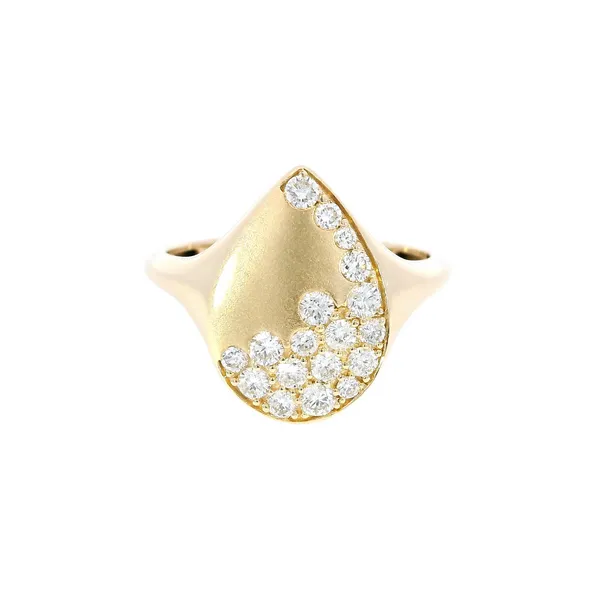 14K Yellow Gold Diamond Ring Carroll's Jewelers Fort Lauderdale, FL