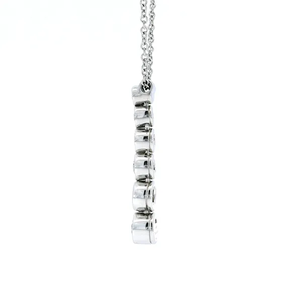Elegant Diamond Pendant Necklace Image 2 Carroll's Jewelers Fort Lauderdale, FL