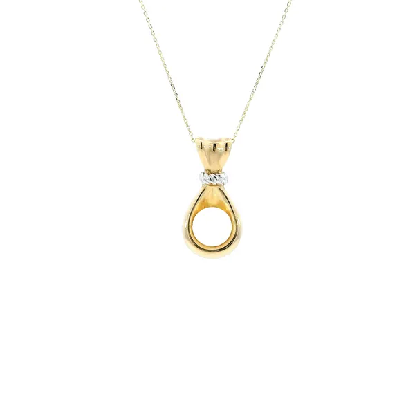 ESTATE GOLD LINK NECKLACE/PENDANT Carroll's Jewelers Fort Lauderdale, FL