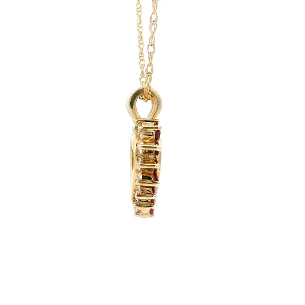 ESTATE GOLD LINK NECKLACE/PENDANT Image 4 Carroll's Jewelers Fort Lauderdale, FL