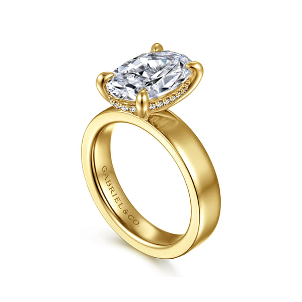 Diamond Semi-Mount Ring Image 2 R. Bruce Carson Jewelers, Inc. Hagerstown, MD