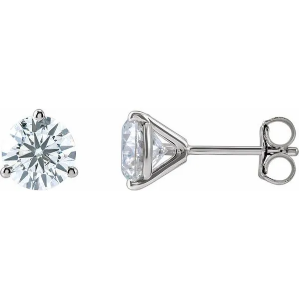 Diamond Stud Earrings Image 2 R. Bruce Carson Jewelers, Inc. Hagerstown, MD