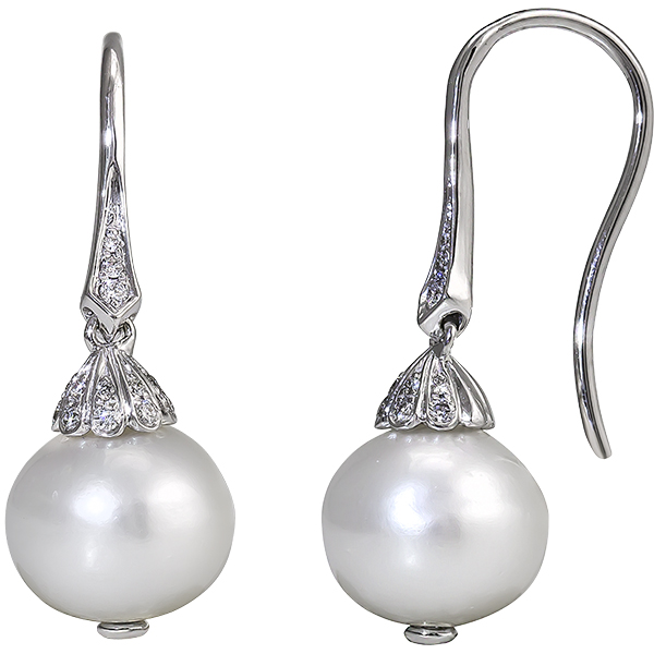 Pearl Earrings R. Bruce Carson Jewelers, Inc. Hagerstown, MD