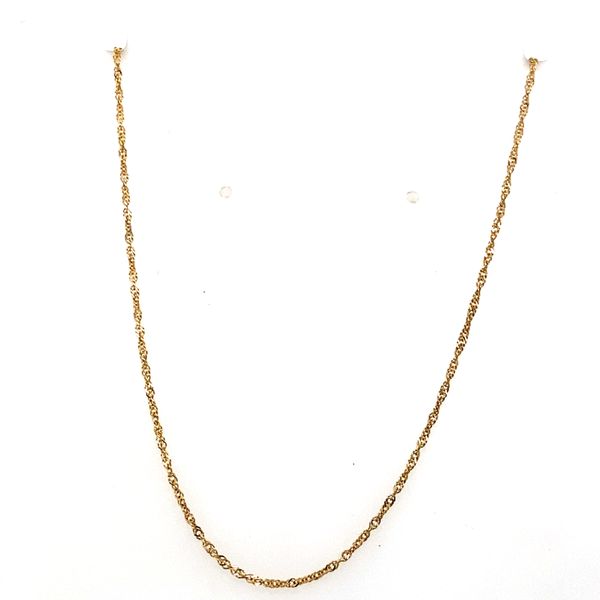 Gold Chain R. Bruce Carson Jewelers, Inc. Hagerstown, MD
