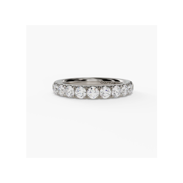 14K White Gold Band Ring Caves Jewelry Midlothian, TX