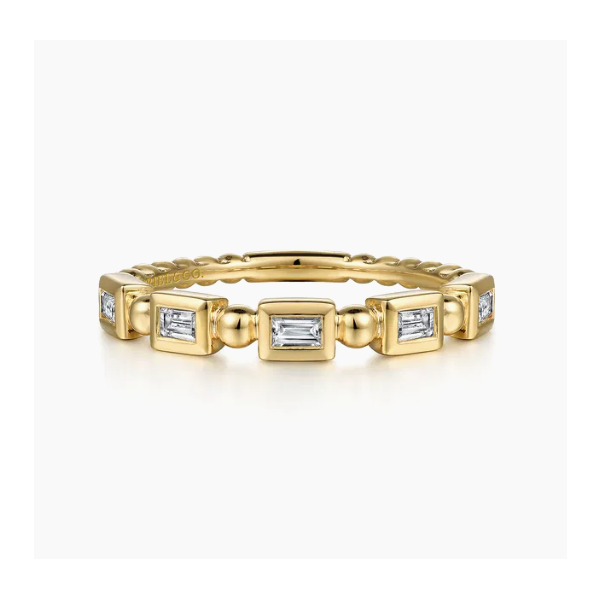 14K Yellow Gold Band Ring Caves Jewelry Midlothian, TX