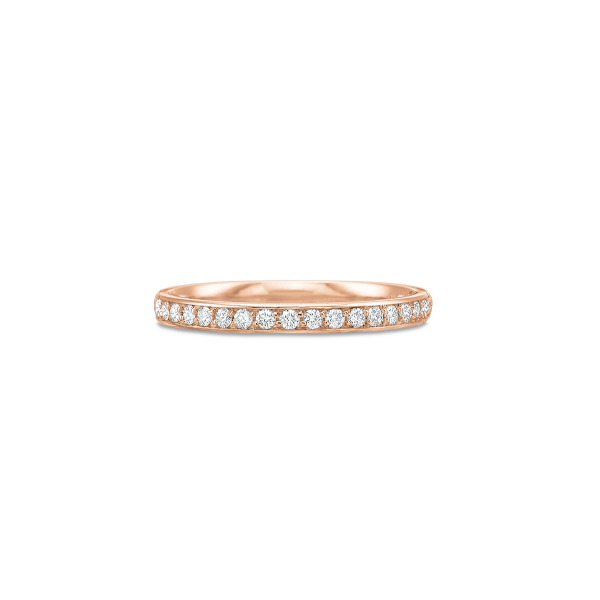 14K Rose Gold Band Ring Caves Jewelry Midlothian, TX
