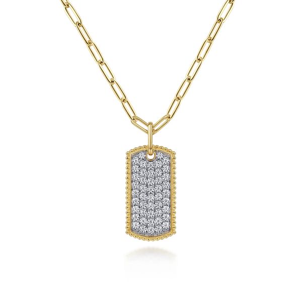 14K Yellow Gold Pendant Caves Jewelry Midlothian, TX