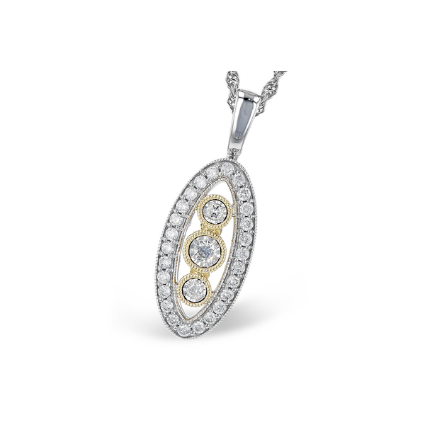 14K Yellow Gold Pendant Caves Jewelry Midlothian, TX