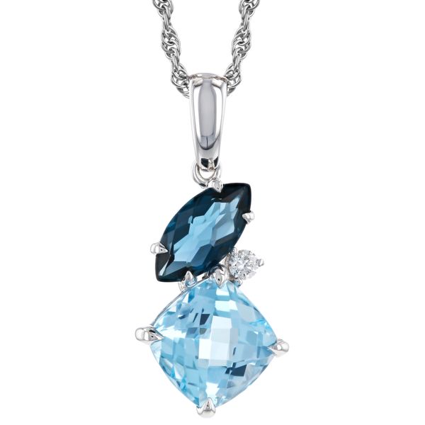 14K White Gold Pendant Caves Jewelry Midlothian, TX